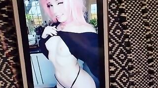 Belle Delphine Perky Tits Cum Tribute