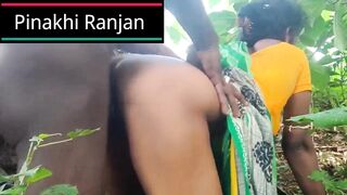 Indian Jungle sex in outside sex