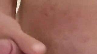 Stroking That Big Dick Watch That Cum Shoot Out