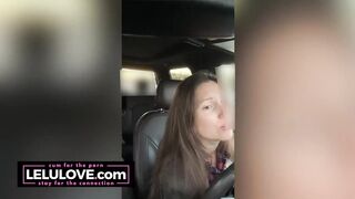 Babe rambling about behind the scenes personal details of her life on the road while she drives a big loud truck - Lelu Love