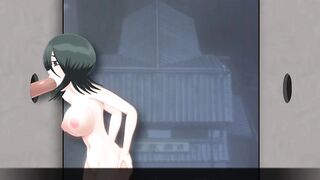 Bleach - Shinigami Brothel - Part 8 - Rukia Kuchiki Blowjob By HentaiSexScenes