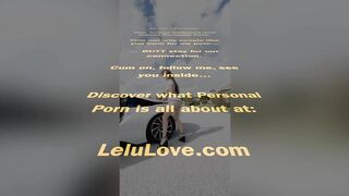 Babe sharing nude resort fun with blooper reels & filthy talking masturbating behind the scenes, sexy car & more - Lelu Love