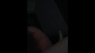 Getting my big hard cock sucked and jerked by smoking hot babe