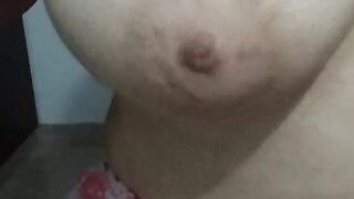 Latina webcam masturbates for her American boyfriend