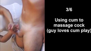 Thai massage instruction - How to finish the massage after cumushot