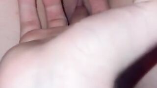 Teasing my little slut while she is working