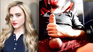 Babecock Kathryn Newton. Stroke your cock for Kathryn with beta male. Let's FAP together