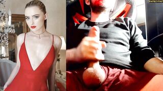 Babecock Kathryn Newton. Stroke your cock for Kathryn with beta male. Let's FAP together