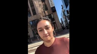 Twitter employee gets fired for doing a Cumwalk in front of Twitter HQ