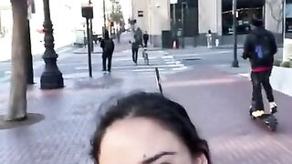 Twitter employee gets fired for doing a Cumwalk in front of Twitter HQ