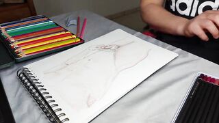 Drawing a cute guy with a small dick - Cinnamonbunny86