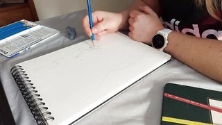 Drawing a cute guy with a small dick - Cinnamonbunny86