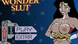 Batman Pounding Wonder Woman's Both Holes and Cum on her face cartoon Porn