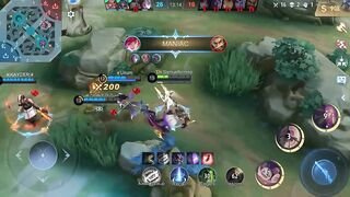 BEATRIX INSANE SAVAGE RANK - MOBILE LEGENDS BANG BANG