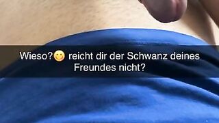 German 18 year old Teen cheats on boyfriend on Snapchat