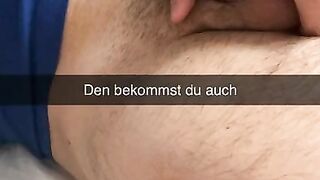 German 18 year old Teen cheats on boyfriend on Snapchat