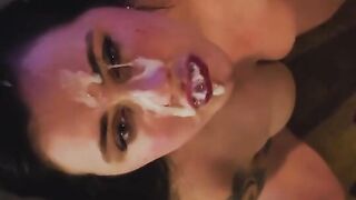 Dutch slut get huge cumshot