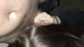 Fucking her Deep in Doggy and her Deep Throating my Cock