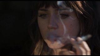 Ana De Armas Smoking Cigarette