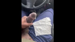 Car Cumshot