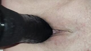 Bbc balls deep in my wite pussy brutal bbc fucking white pussy slut wife homemade bbc dildo fucking slutwife