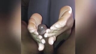 Nyesha Ebony Feet Solejob (Preview)