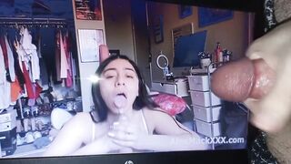 Violet Myers Porn Reaction To Sexy Brunette With Bubble Ass