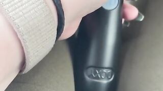 Cumming secretly in my car on lunch break