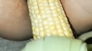 MILF soccer mom gets CORN BANGED until she cums