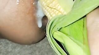 MILF soccer mom gets CORN BANGED until she cums