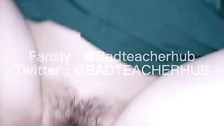 Fansly&Twitter @BADTEACHERHUB - Asian student cum inside