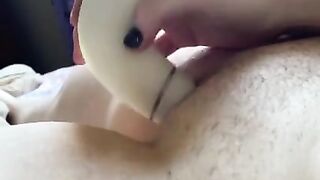 Clit Sucking Toy Gives Me Shaking Orgasm