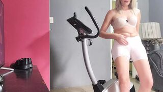 My gf always get horny when on the excersise bike