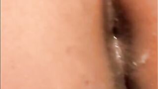 Homemade Painful Anal Creampie POV