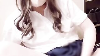 Crossdresser,Tomgirl,Trap,Schoolgirl,Uniform,Masturbation,Anal,Beauty,Cute,Kawaii,Japanese