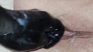 White wife black glove pussy fisting hardcore pussy fist gape pussy brutal pussy punching big pussy fucked hard deep