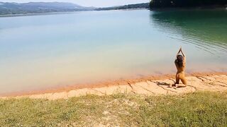 MUD Therapy at \Volcanic lake # MUD like a new Fetish