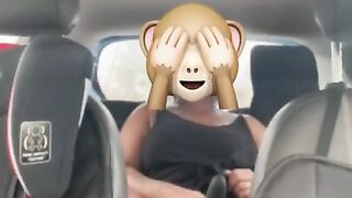 Orgasm in Car Outside of Work