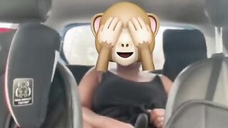 Orgasm in Car Outside of Work