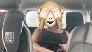 Orgasm in Car Outside of Work