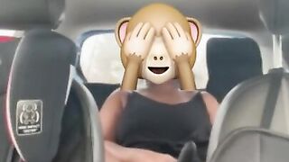 Orgasm in Car Outside of Work