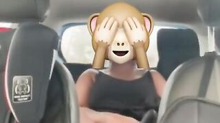 Orgasm in Car Outside of Work