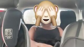 Orgasm in Car Outside of Work