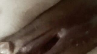 dense cumshot and squirting after a dick marathon