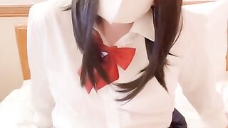 女装子,男の娘,女子校生,制服,オナニー,アナル,美人,可愛い,日本人