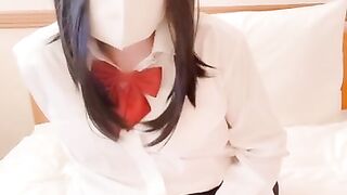 女装子,男の娘,女子校生,制服,オナニー,アナル,美人,可愛い,日本人