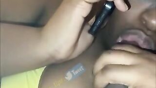 EBONY CHEATS ON BF WHILE ON THE PHONE FOR BBC!