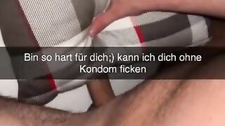 My wife cheats on me after Party on Snapchat German