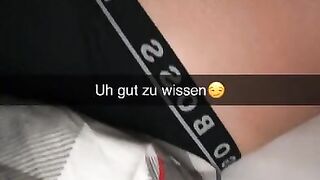 My wife cheats on me after Party on Snapchat German