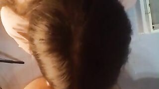 HAIRJOB WITH CUM